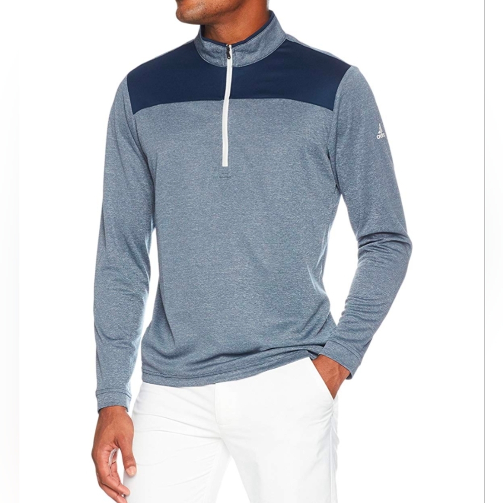 Men's Adidas Golf 3/4 Zip Pullover, XL
